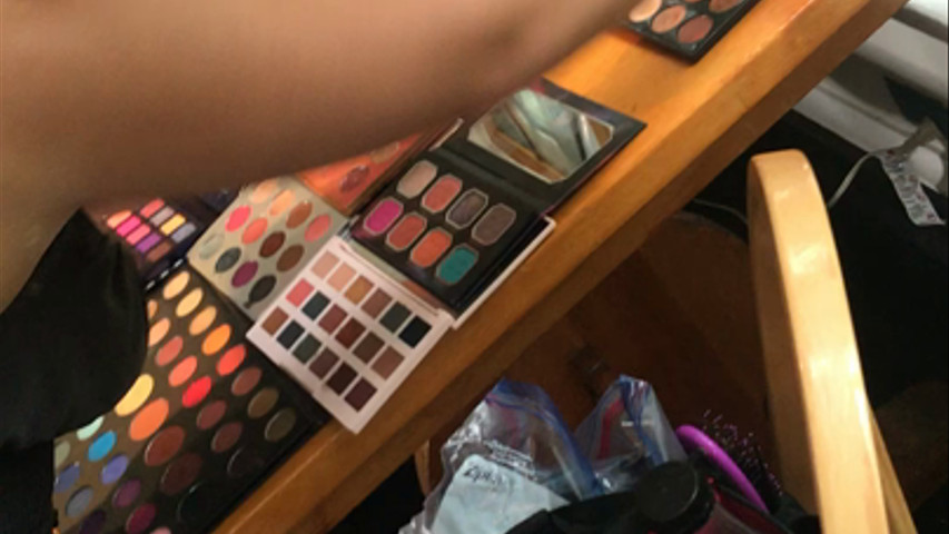 A smorgasbord of make up