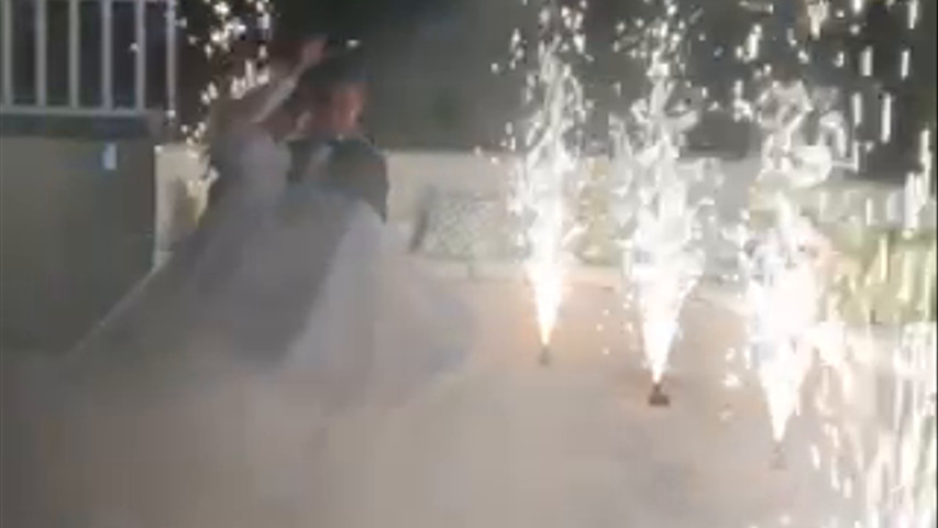 Dance On Clouds with Fireworks 