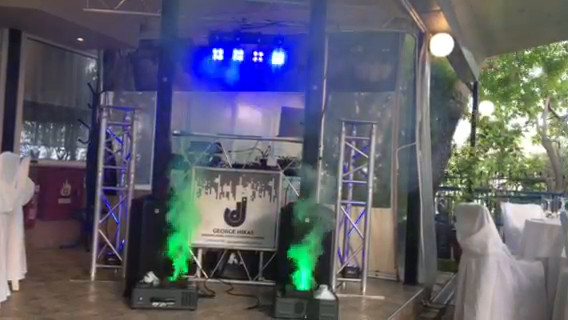 RGB Lighted Remote Fireworks Jet Fog 
