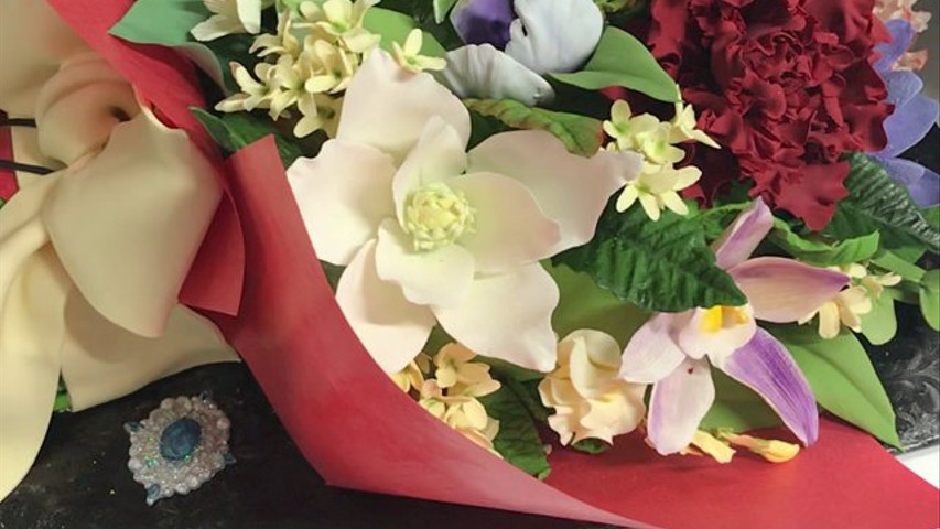Flower Bouquet Cake all edible