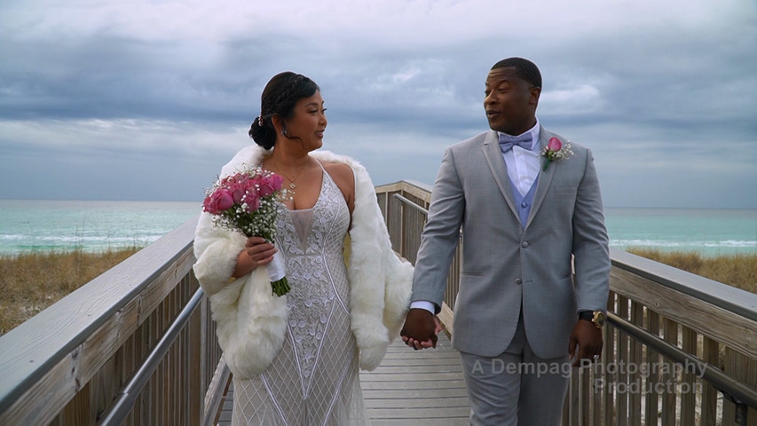 Florida beach wedding teaser January 2021