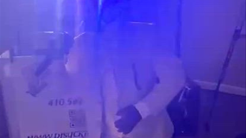 little performance at the end of the reception