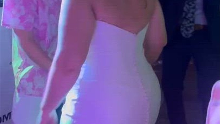 bride and groom groom dancing