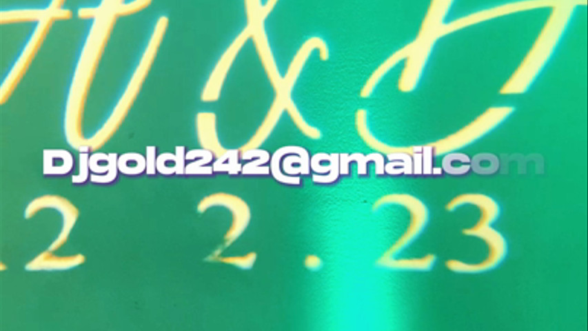 BOOK DJ GOLD FOR YOUR SPECIAL EVENT TODAY!