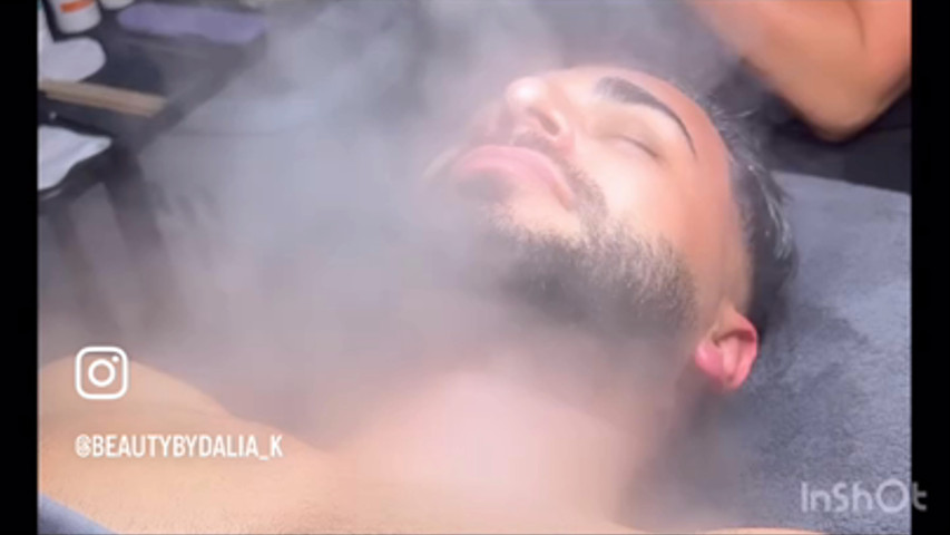 Men facial 