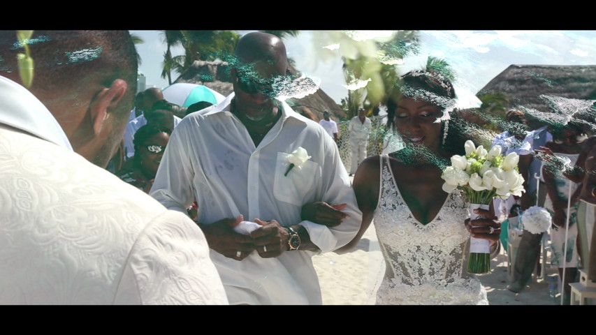 This is magical moment!! Krystal & Terrell 
