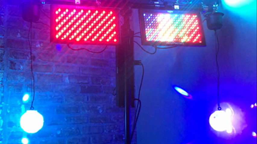 Another dance lighting set up