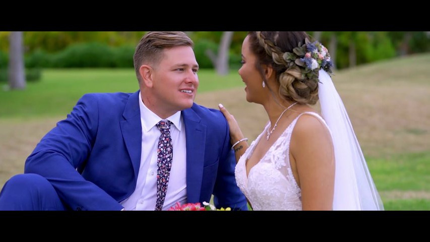 Katherine & Matt Punta Cana Church and Villa Blanca Wedding