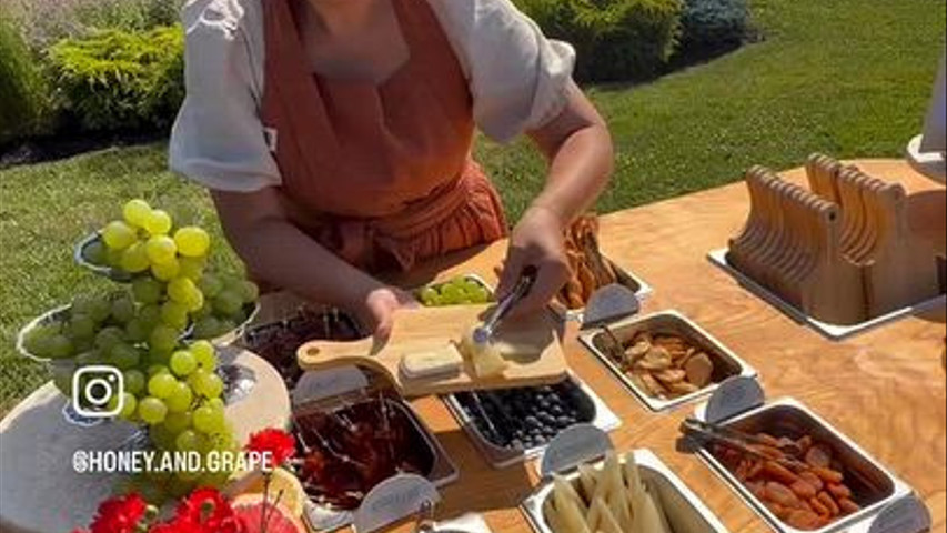 Honey & Grape Charcuterie Bar
