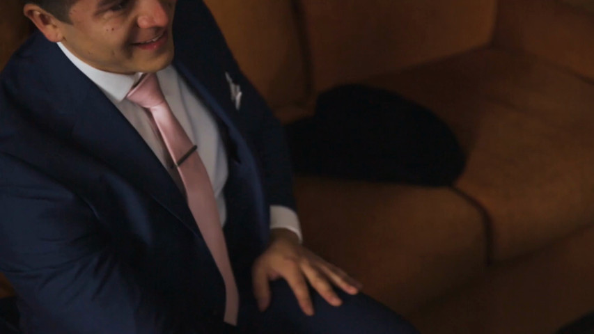 The groom: man of the hour 
