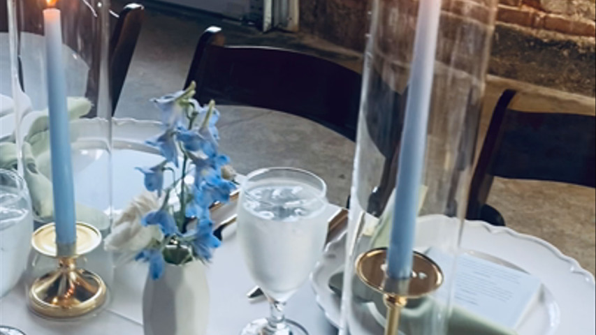 Blue & White Wedding 