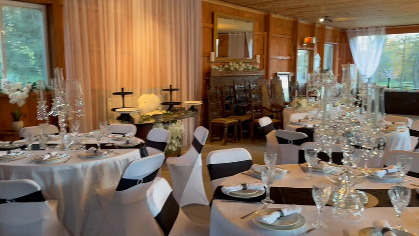 Pine Ridge Farm Venue Formal Black & White