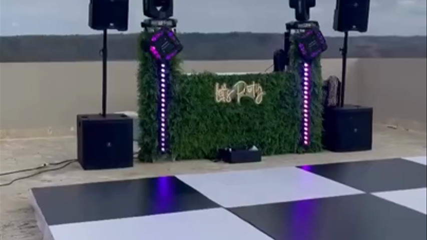 Dj set up 2025 + Dancefloor