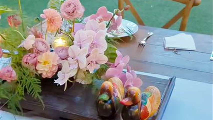 Korean sweetheart-table