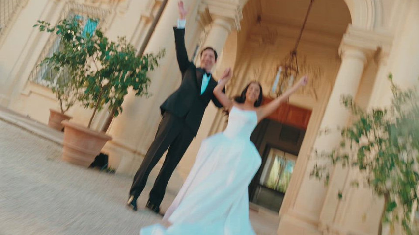 A stylish wedding at Villa Aurelia, the ultimate Roman dream.