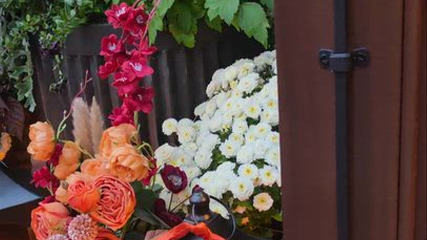 The entrance to your reception