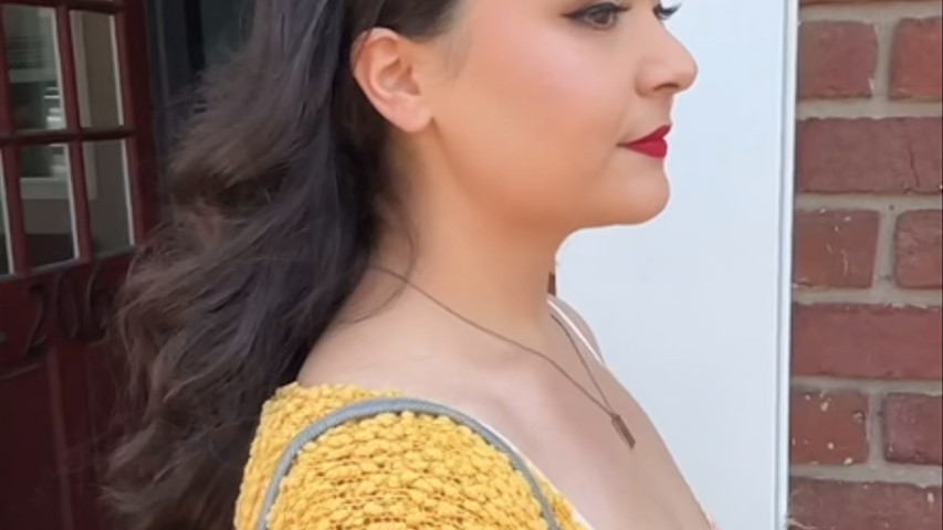 Red lip moment! 