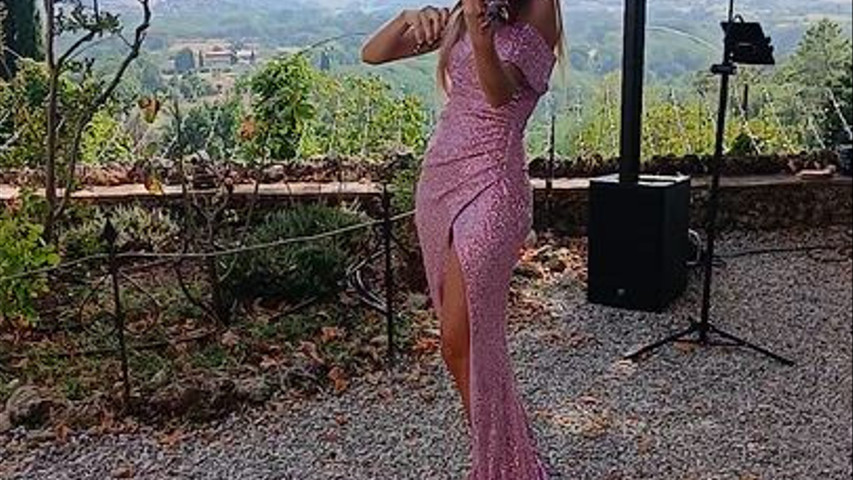 Weddingintuscany_violinreception