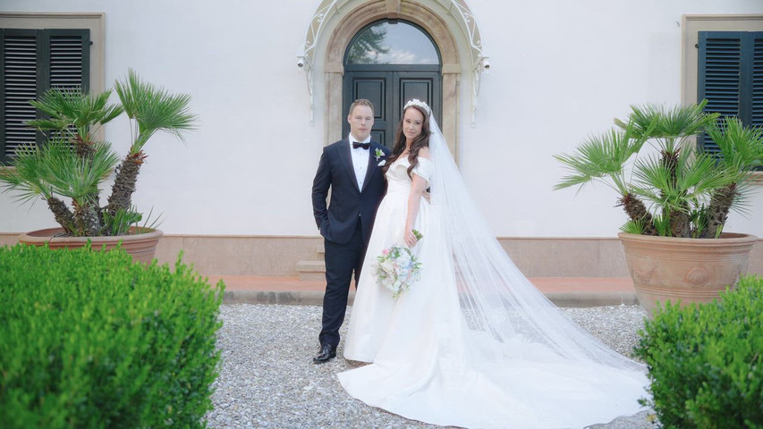 Cecilie & Mark - Destination Wedding at Poggio al Casone | Toscana