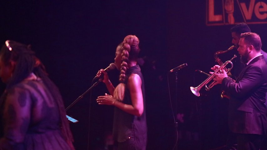 ADB performing “If I Ain't Got You"
