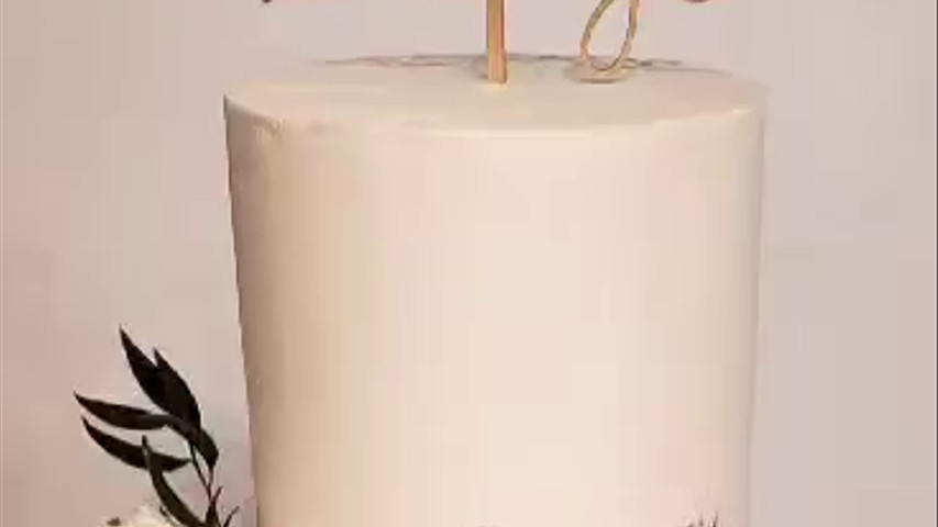 Double Barrel Cake