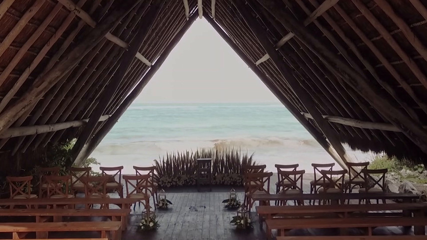 Ashely & Dave - Tulum Wedding at Papaya Playa Project