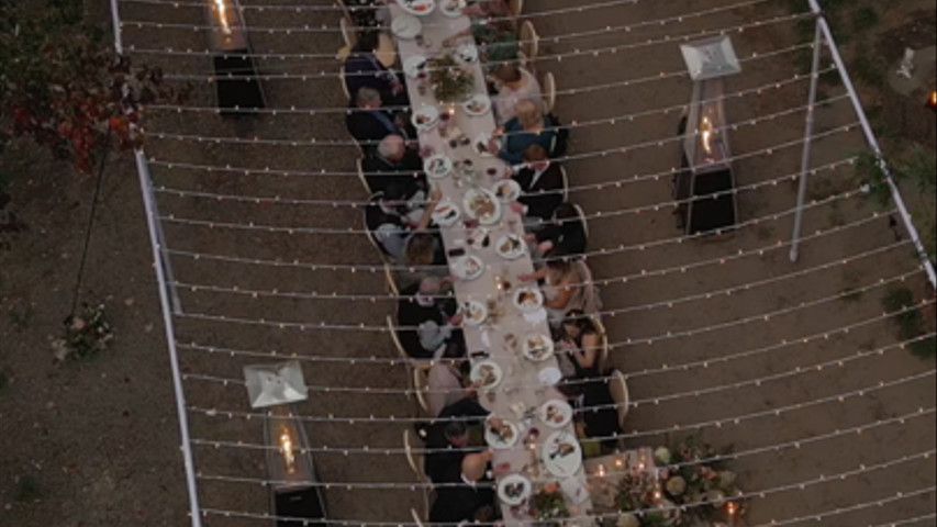Streamside Kings Table - Dinner Reception 