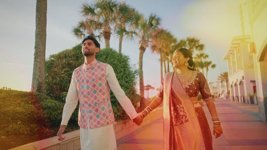 Priya & Raj | Haldi | Hilton Daytona Beach Oceanfront Resort