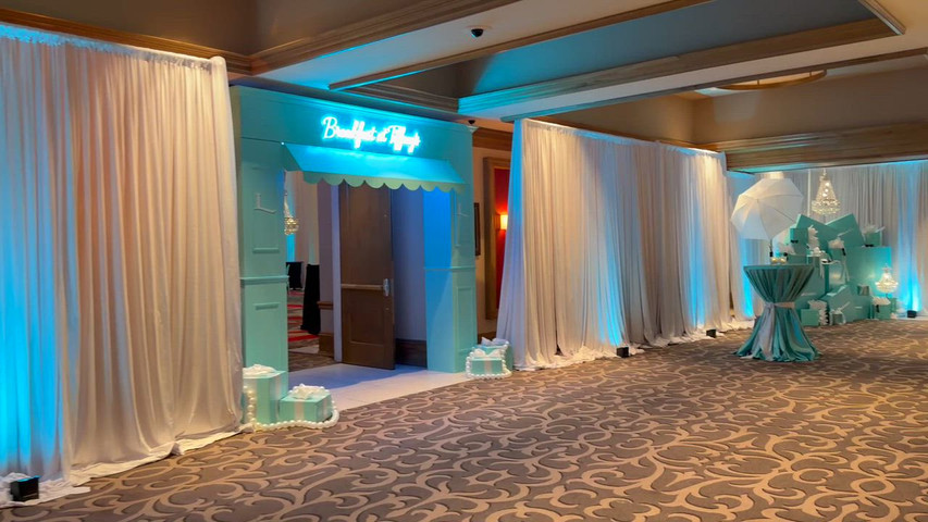 Breakfast at Tiffany's Themed Event