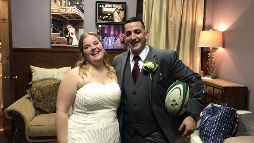 Music Man Entertainment Wedding Testimonials | Tiffany & Christopher | 10/19/18 | Key Hall at Proctors | Schenectady, NY
