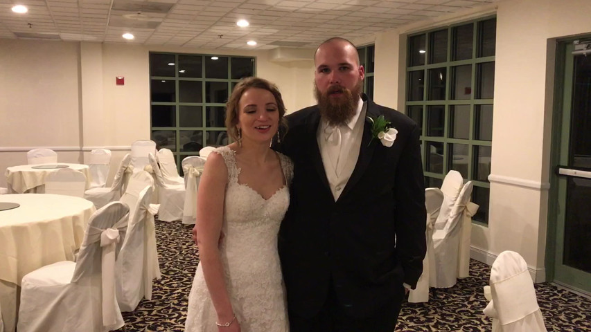Music Man Entertainment Wedding Testimonials | Taylor & Ben | 01/27/18 | Mohawk River Country Club