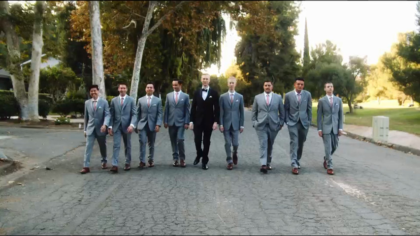 Beautiful wedding at Pala Mesa Resort