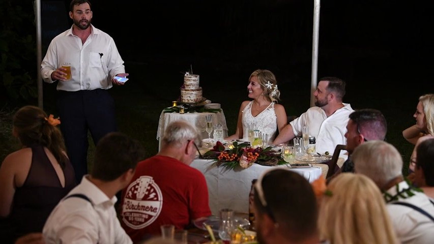 The wedding of Lea & Michael
