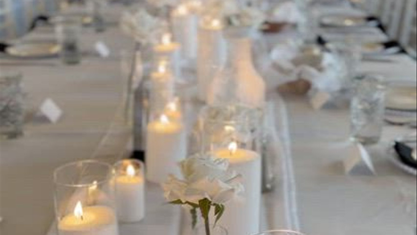 Elegant Candlelit Reception 