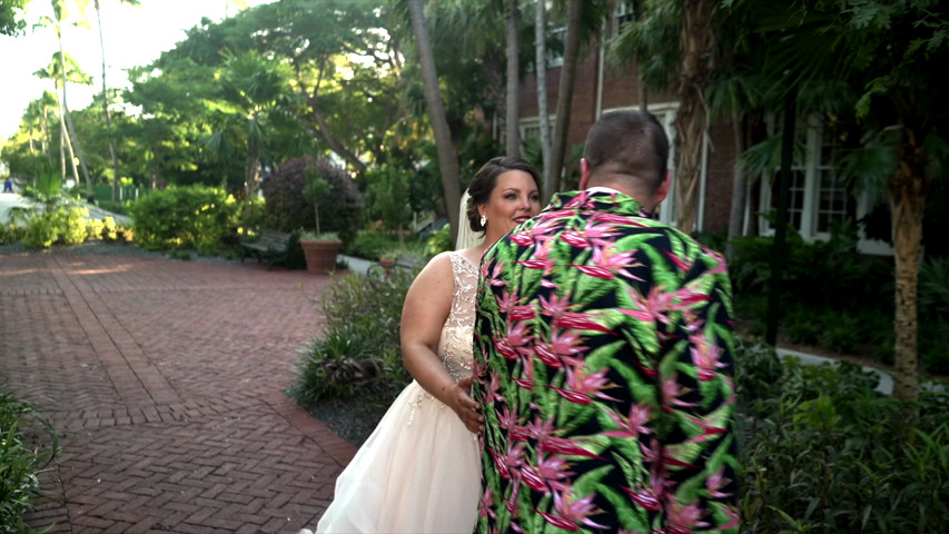 Casey and Matts destination wedding in Key West