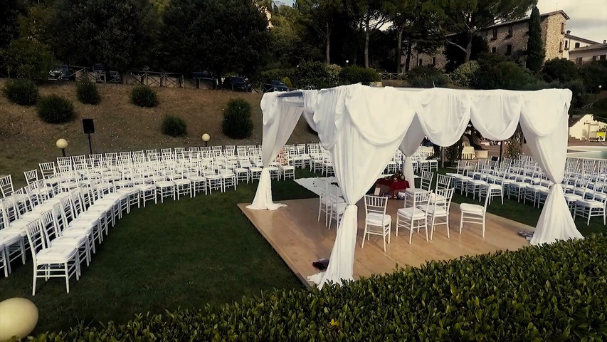 Wedding at Monastero Santa Margherita Todi