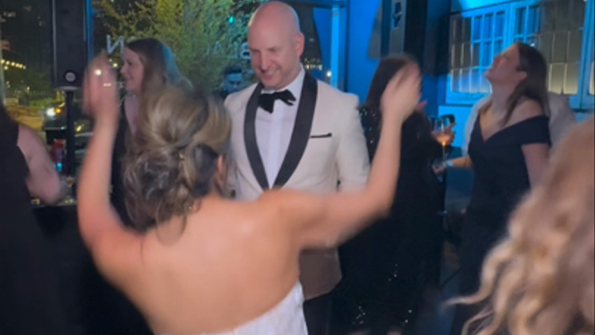 Alicia was ready to live in her bride party era!