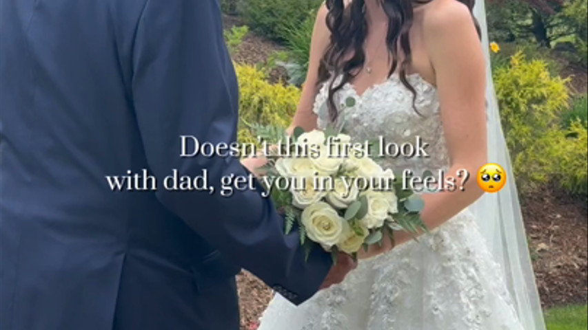 First look with dad 