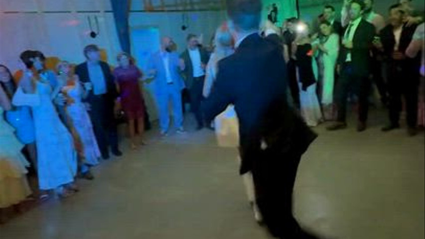 Sweet Caroline on the dance floor