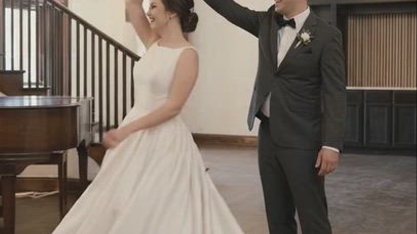 First Dance in Entry Hall