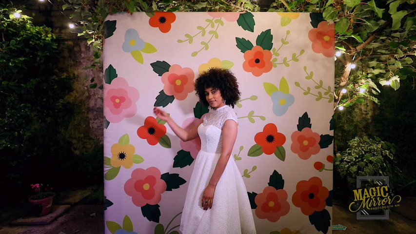 Retro Mirror Wedding