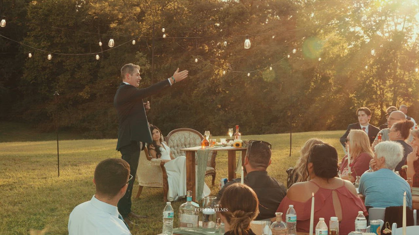 Kasey & Michael's Golden Hour Wedding Film | Romantic Outdoor Wedding Videography | Kentucky | Foree Films