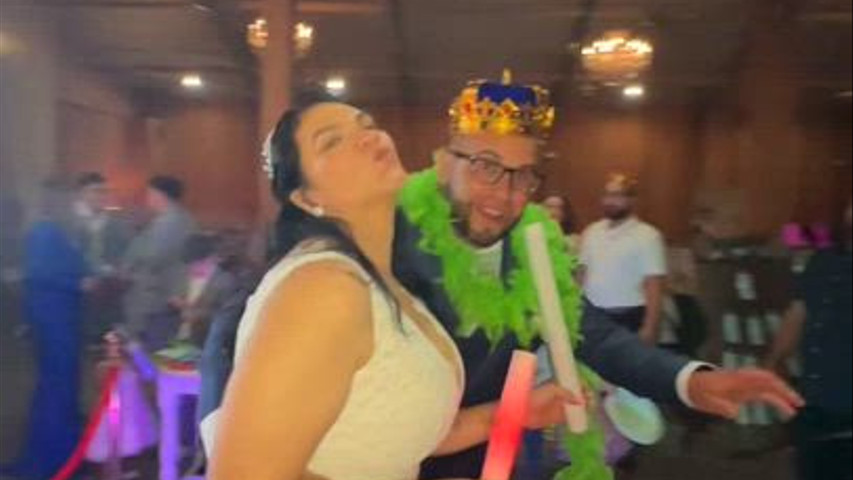 The First Spin as Newlyweds