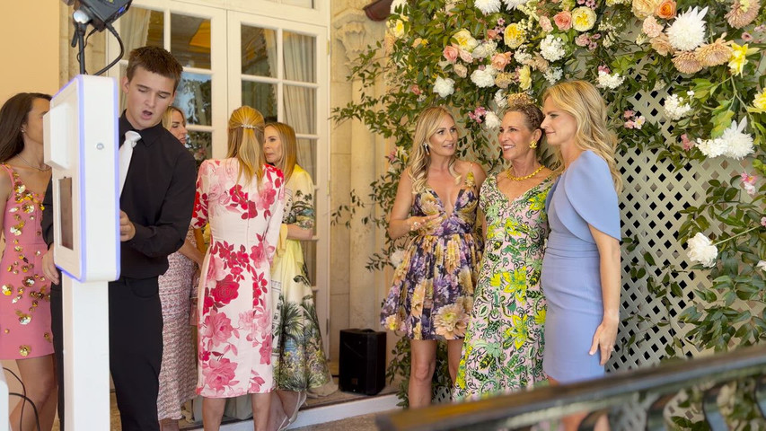 Donald Trump Jr Bridal Party at Mar a Lago