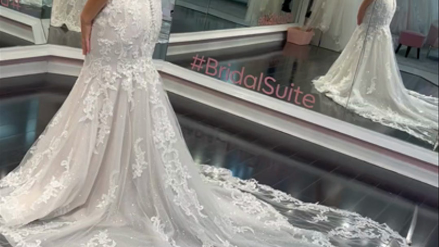 Over The Top New Wedding Dress Arrival