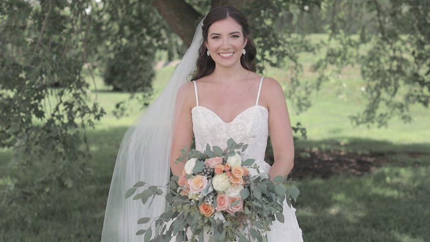 Wedding day at Stoltzfus Homestead and Gardens