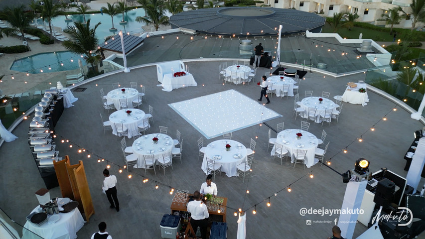 Star dance floor