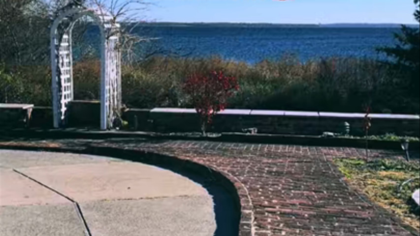 Ocean view at the chapel