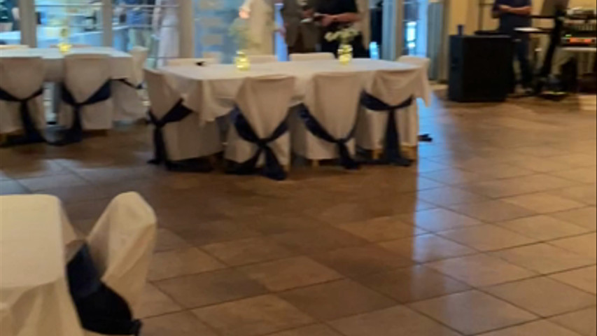 LCI Dining Room After Wedding Ceremony 