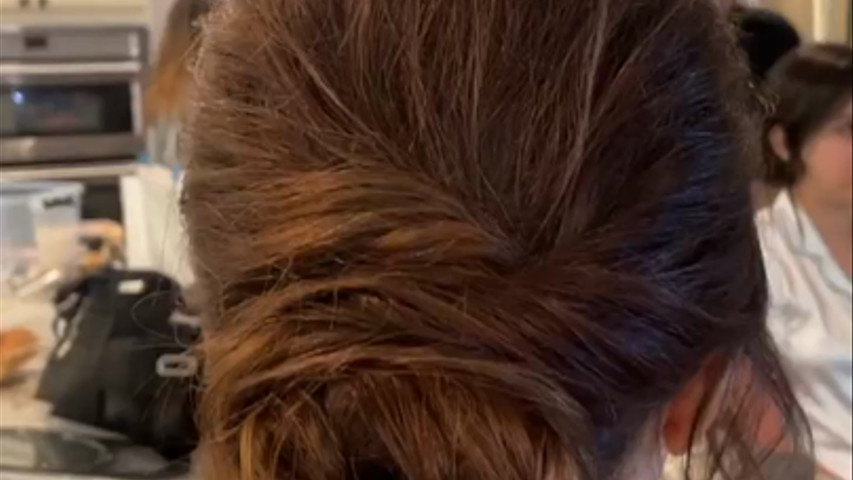 Beautiful mother of the bride hair
